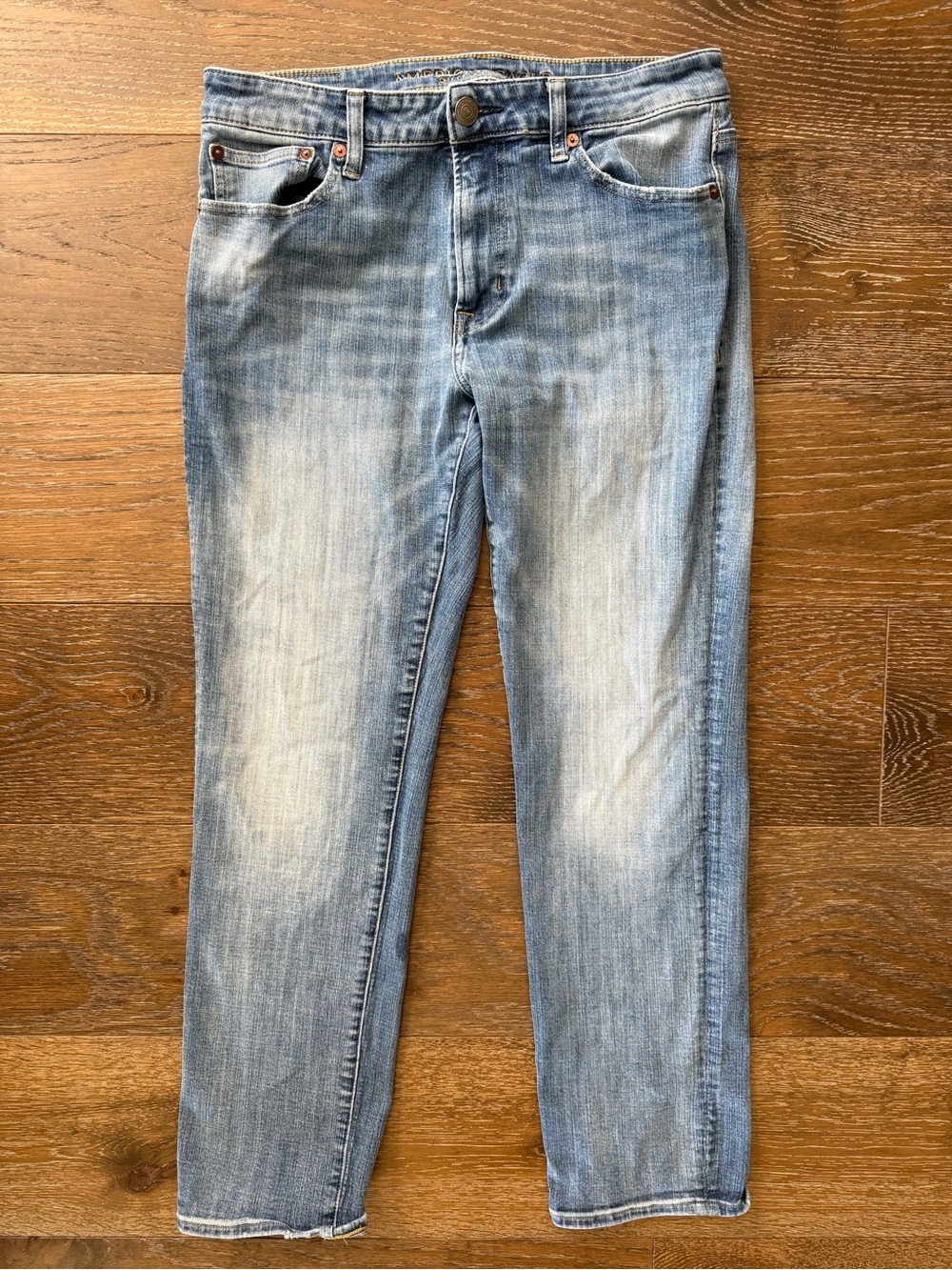 American Eagle Outfitters - Men’s Slim Straight Extreme Flex 4 Jeans - 33x30